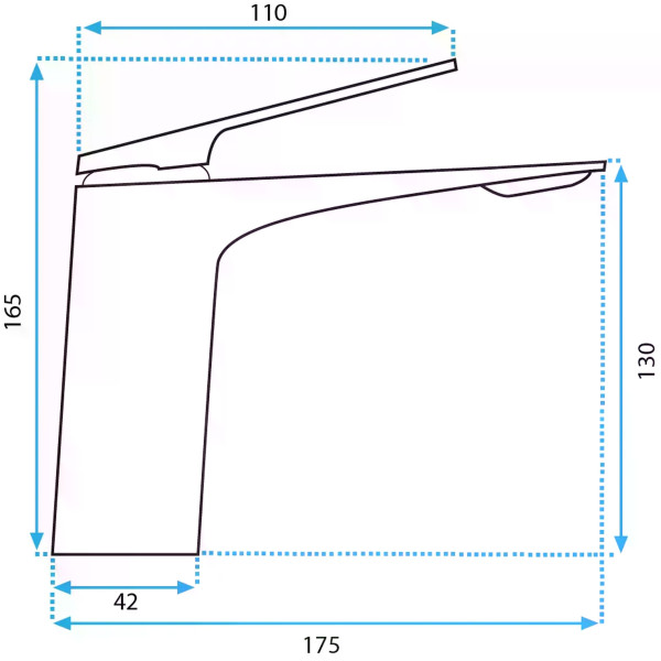 Смеситель для раковины Rea Avalon золото матовое (REA-B2703) Смеситель для раковины Rea Avalon золото матовое (REA-B2703)