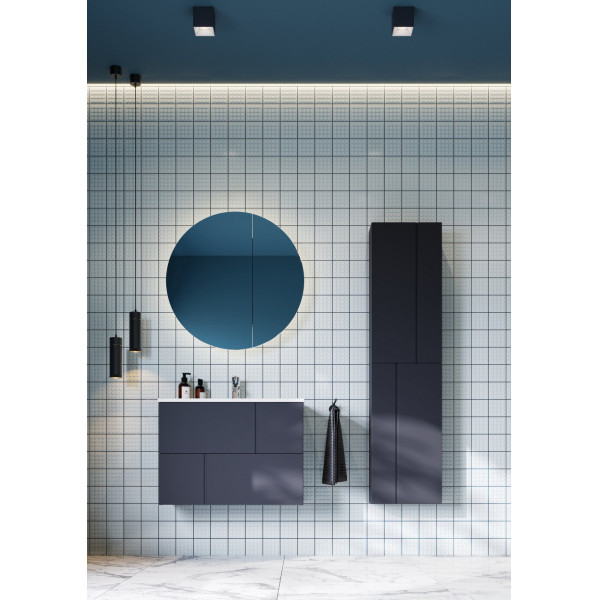 Тумба подвесная Roca Luna 786x450x560 синий (Z.RU93.0.776.7)