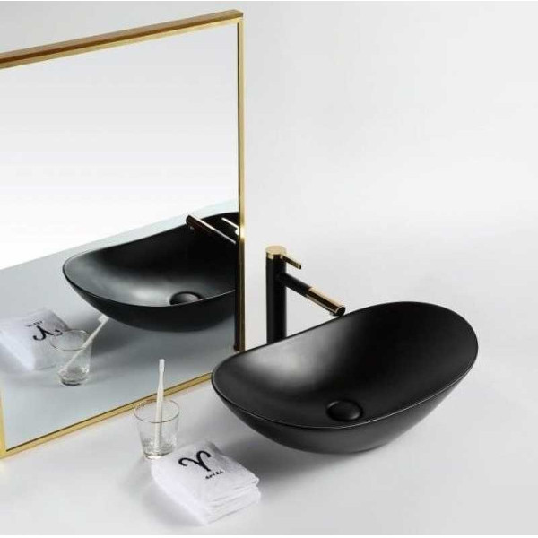Раковина накладная BelBagno черная (BB1404-H301) Раковина накладная BelBagno черная (BB1404-H301)