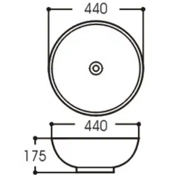 Раковина накладная Aquatek 44x44 белая (AQ5354-00) Раковина накладная Aquatek 44x44 белая (AQ5354-00)