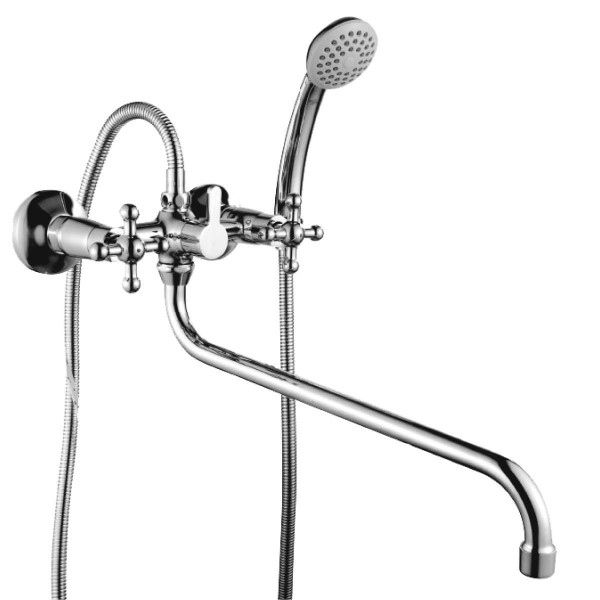 Смеситель для ванны и душа Rossinka G02-84 с душевым комплектом (G02-84) Смеситель для ванны и душа Rossinka G02-84 с душевым комплектом (G02-84)