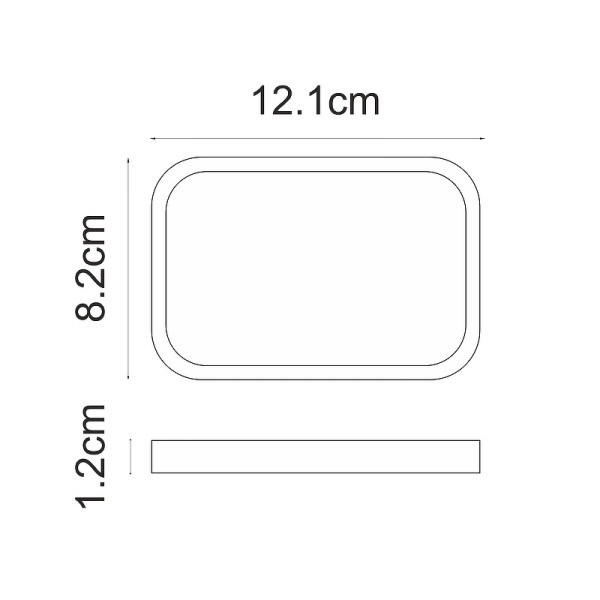 Мыльница WasserKRAFT Paar черный (K-4229)