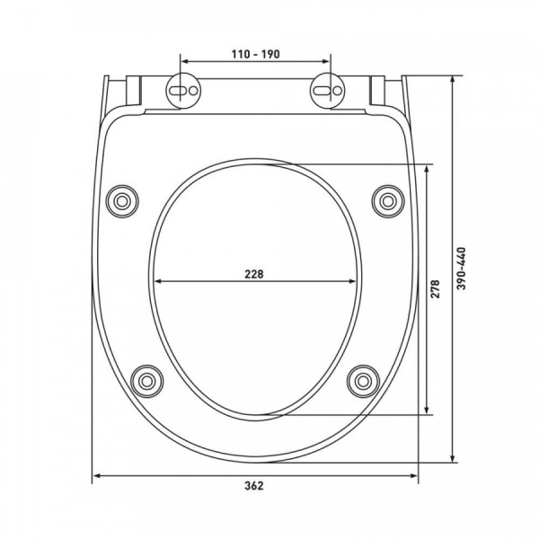 Сиденье для унитаза Santek Бореаль с микролифтом белое (1WH501688)