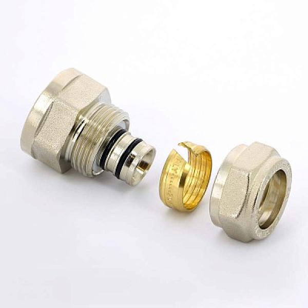 Соединение прямое Tiemme 20x1/2"В (обжим) (1600016) Соединение прямое Tiemme 20x1/2"В (обжим) (1600016)