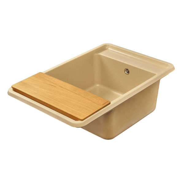 Мойка для кухни врезная Aquaton Беллис 510x780x250 латте (1.A725.0.32B.S26.0) Мойка для кухни врезная Aquaton Беллис 510x780x250 латте (1.A725.0.32B.S26.0)