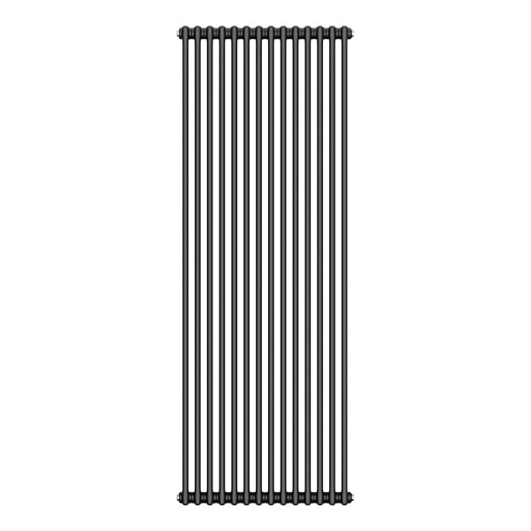 Радиатор стальной трубчатый Royal Thermo Insignia C2180 (14 секций) бок. подкл. (черный RAL 9005m) (In-C2180.14.9005m)