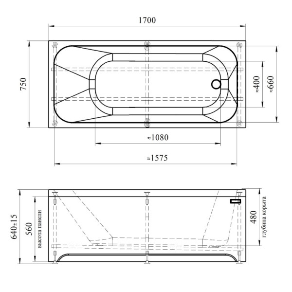 Экран торцевой Радомир Прованс 170 левосторонний (1-31-0-1-0-193) Экран торцевой Радомир Прованс 170 левосторонний (1-31-0-1-0-193)