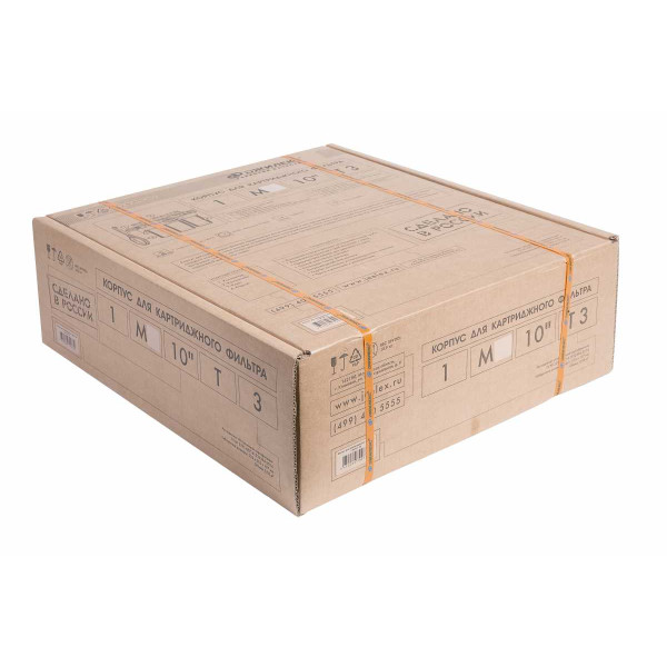 Фильтр колбовый трехступенчатый 1" 10 BB Джилекс 1 М 10" Т3 (торцевое подключение) (9058)