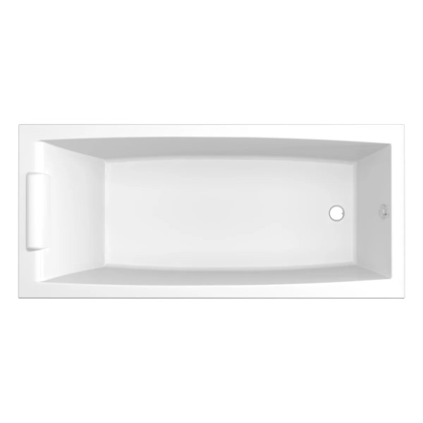 Ванна акриловая 1Marka Aelita Slim 180x80 белая (01ае1880слим)