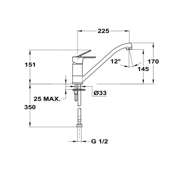 Смеситель для кухни Mofem Trend Plus 302 (152-1563-02) Смеситель для кухни Mofem Trend Plus 302 (152-1563-02)