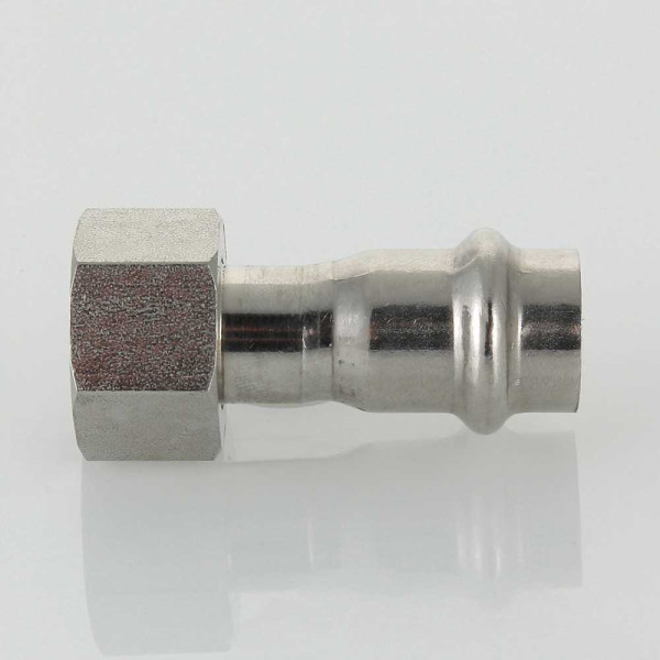 Переход 22*3/4"B с накидной гайкой Valtec (нерж.ст., пресс) (VTi.908.I.002205) Переход 22*3/4"B с накидной гайкой Valtec (нерж.ст., пресс) (VTi.908.I.002205)