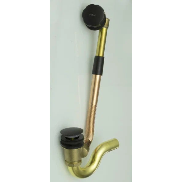 Обвязка для ванны автоматическая 1 1/2"*40 мм. Click-Clack Vieir (медно-латунная, черный) (VRQ31C) Обвязка для ванны автоматическая 1 1/2"*40 мм. Click-Clack Vieir (медно-латунная, черный) (VRQ31C)