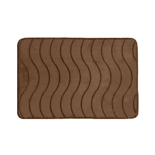 Коврик для ванной Melodia DOLCE флисовый 50х80 шоколад (MK403)