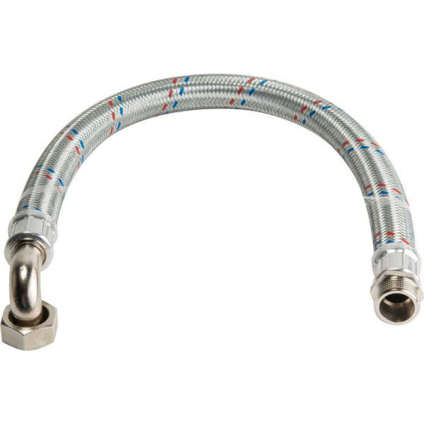 Гибкая подводка для воды Stout 800 мм НР 1"хВР 1" угловая (SHF-0167-252525)