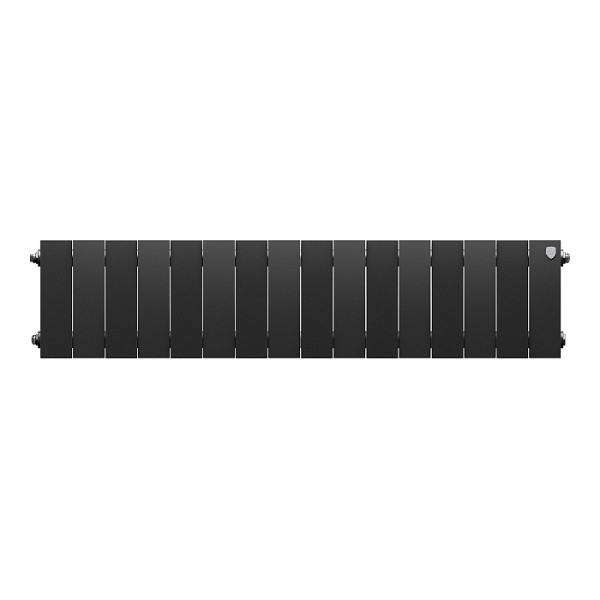 Радиатор биметаллический Royal Thermo PianoForte 200 Чёрный (16 секций) (RTPB3020016)