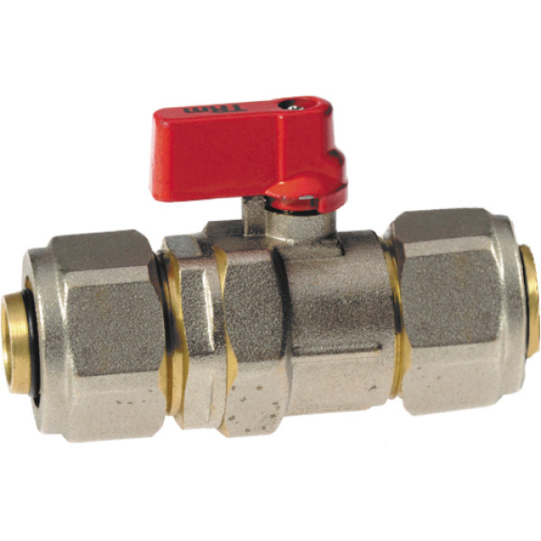 Кран 16*16 шаровый TeRma (обжим) (30250) Кран 16*16 шаровый TeRma (обжим) (30250)