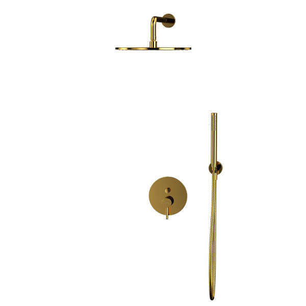 Смеситель для душа Whitecross Y золото (YSET04GL)