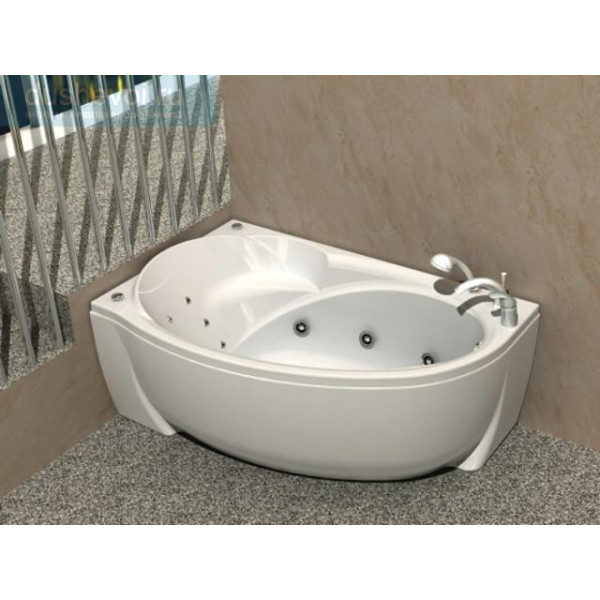 Ванна гидромассажная и аэромассажная Акватек Бетта 170х97 L (пневматика)