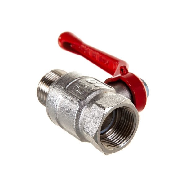 Кран 3/4" ВН шаровый Uni-Fitt Etalon (ГОСТ, красная ручка) 111L3000 Кран 3/4" ВН шаровый Uni-Fitt Etalon (ГОСТ, красная ручка) 111L3000