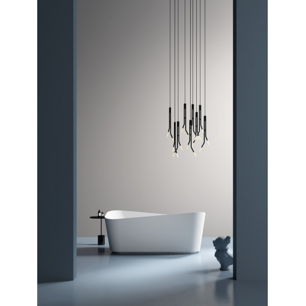 Ванна из искусственного камня Abber Stein 170x75 белая матовая (AS9609)