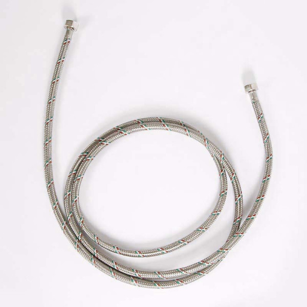 Подводка гибкая Uni-Fitt 2500 мм 1/2" ВВ DN 8 оплётка из нерж. стали (500S2025) Подводка гибкая Uni-Fitt 2500 мм 1/2" ВВ DN 8 оплётка из нерж. стали (500S2025)