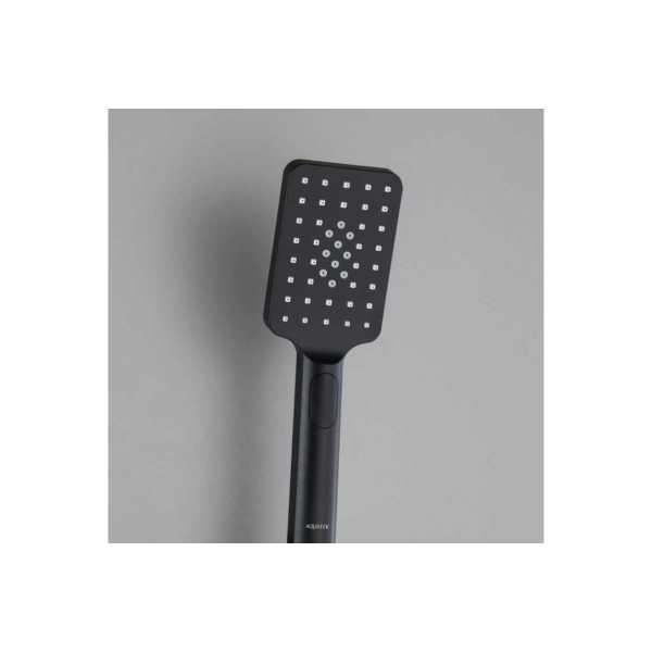 Душевая лейка Aquatek Лира черный матовый (AQ2005MB)