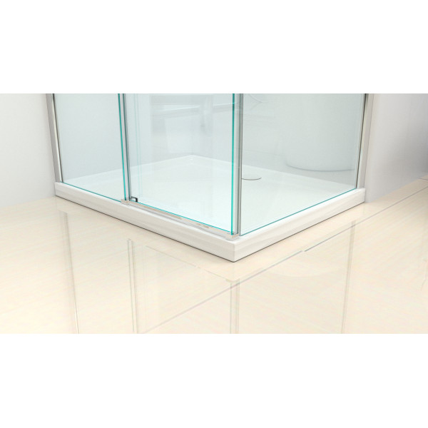 Душевой уголок BandHours Vincent 812 80х120х203,5 стекло прозрачное Душевой уголок BandHours Vincent 812 80х120х203,5 стекло прозрачное