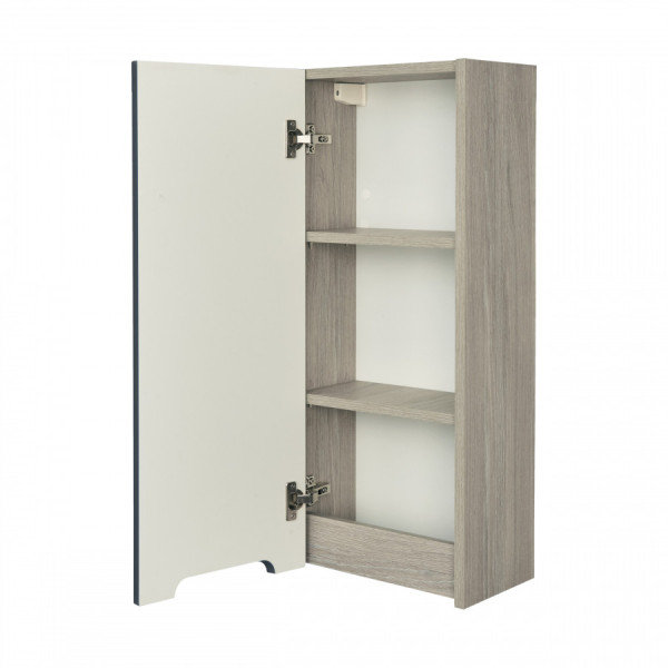 Шкаф подвесной Aquaton Оливия 350x200x800 L грей, дуб ойстер (1.A254.7.03O.LUG.L)