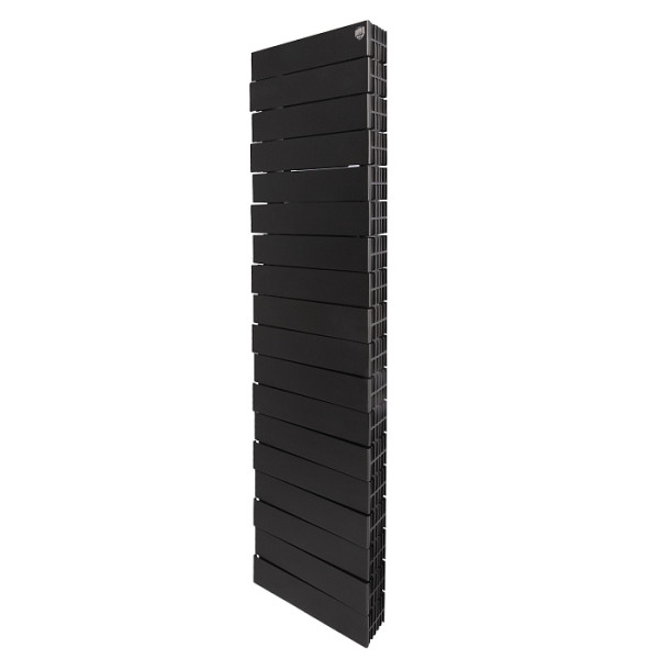 Радиатор биметаллический Royal Thermo PianoForte Tower 300 Noir Sable (18 секций) Чёрный (RTPFTNS30018)