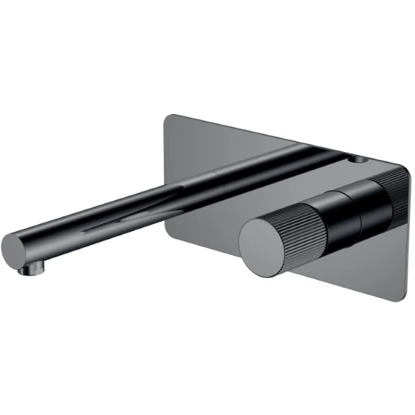Смеситель для раковины Boheme Stick SGM (графит глянец) (125-SGM.3)
