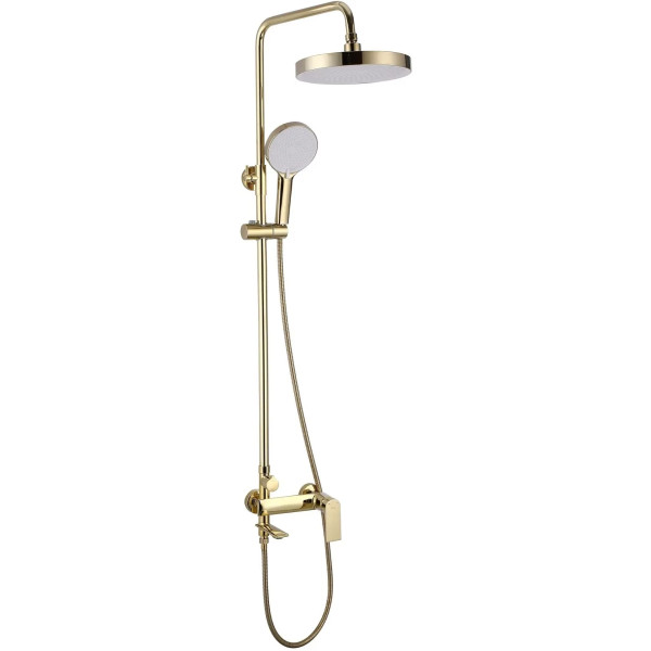 Душевая система с изливом Rea Veneta Gold (REA-P7842)