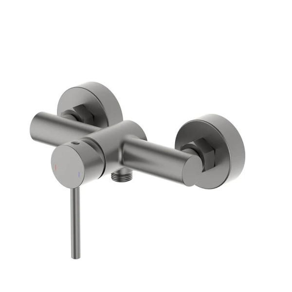 Смеситель для душа Aquatek Европа шлифованный черный хром (AQ1360BGM)