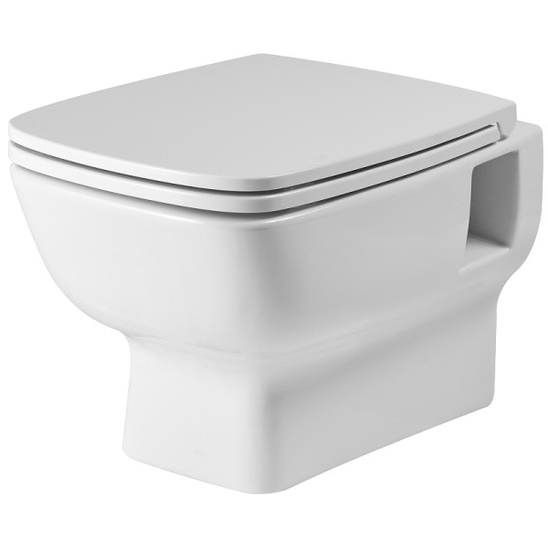 Комплект инсталляция с унитазом и клавишей Santek Нео rimless с сиденьем SC с клавишей белой (1WH501758)