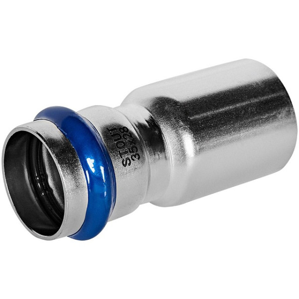 Муфта 35х28 однораструбная Stout SSS-2020 НПр-ВПр (нерж.ст., пресс) SSS-2020-003528 Муфта 35х28 однораструбная Stout SSS-2020 НПр-ВПр (нерж.ст., пресс) SSS-2020-003528