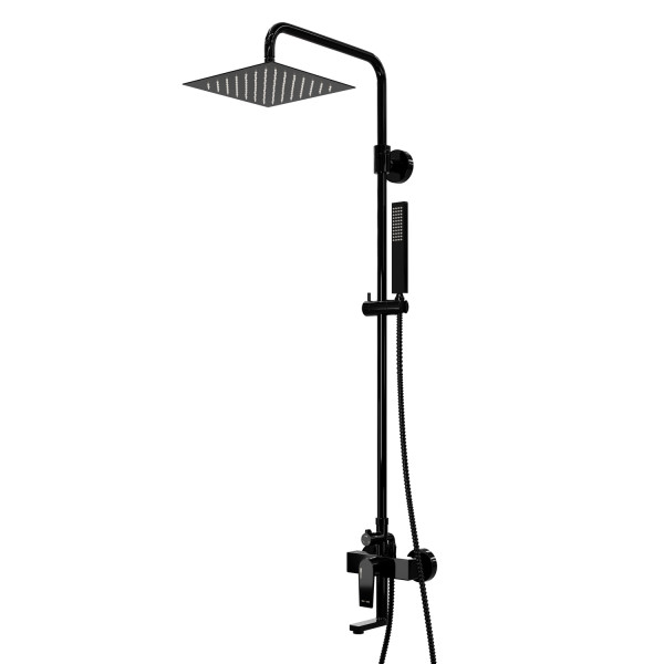 Система душевая WasserKRAFT A16701 черная