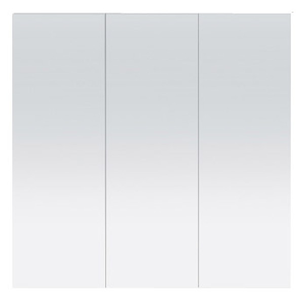 Шкаф зеркальный Melodia Бостон 80 102x80 белый (MFR79685WT)