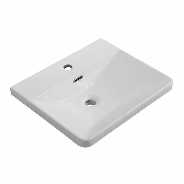 Раковина мебельная BelBagno 51x43 белая глянцевая (BB-8076-3-50) Раковина мебельная BelBagno 51x43 белая глянцевая (BB-8076-3-50)