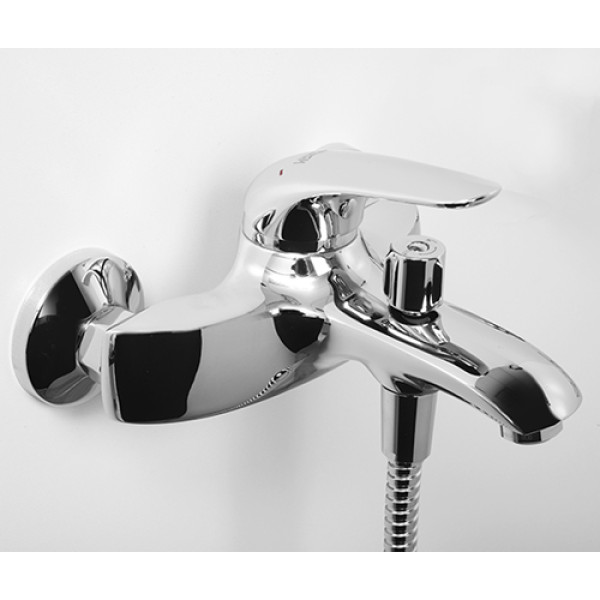 Смеситель для ванны и душа WasserKRAFT Rossel с длинным изливом (2801)