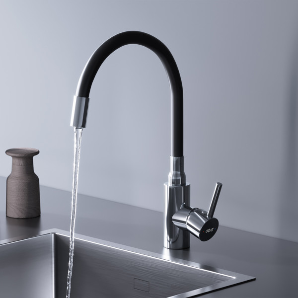 Смеситель для кухни Dorff Logic черный (D3007622) Смеситель для кухни Dorff Logic черный (D3007622)