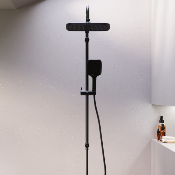 Душевой гарнитур Damixa Gala верх.душ 300x210 мм, ручн.душ 3 ф-ции 110x260 мманга 1050-1450, черный (953000300) Душевой гарнитур Damixa Gala верх.душ 300x210 мм, ручн.душ 3 ф-ции 110x260 мманга 1050-1450, черный (953000300)