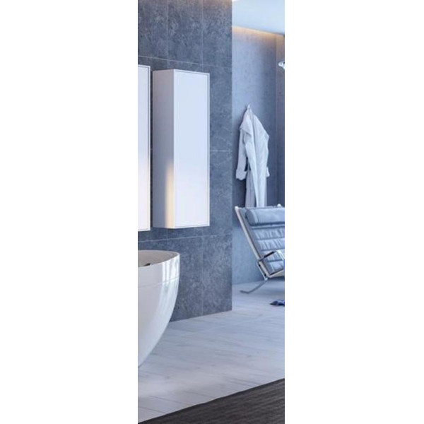 Пенал подвесной Aqwella Genesis 350x250x1200 белый глянец (GEN0535W)