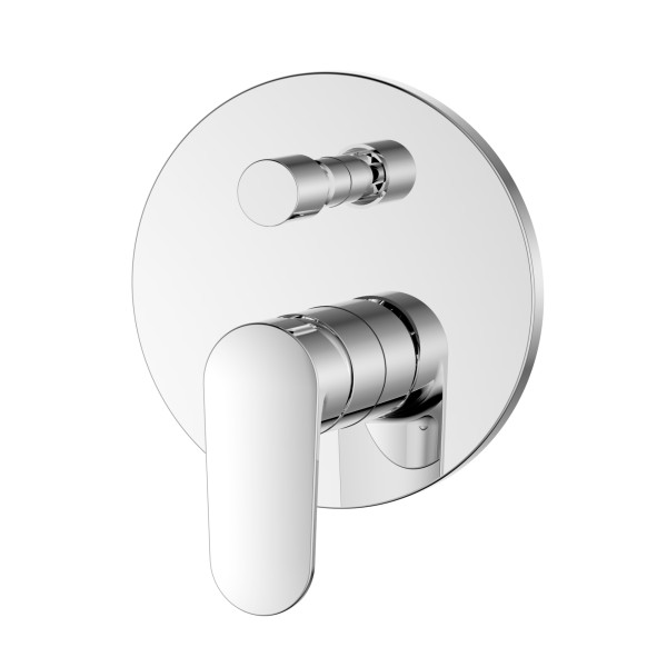 Смеситель для ваны и душа Aquatek Ника встраиваемый хром (AQ1846CR) Смеситель для ваны и душа Aquatek Ника встраиваемый хром (AQ1846CR)