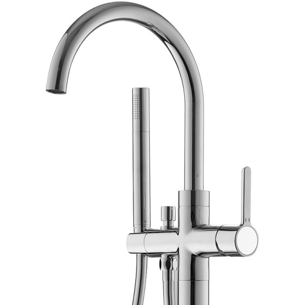 Смеситель напольный Cezares Eco хром (ECO-VDP-01)