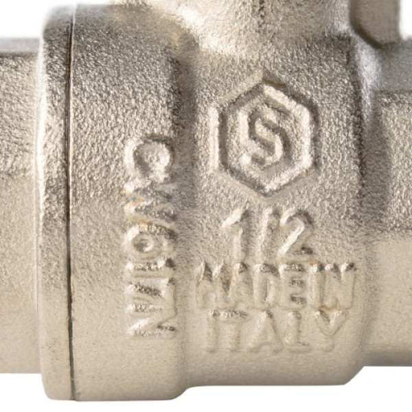 Кран 1/2" ВВ шаровый Stout (черная бабочка, полнопроходной) SVB-0002-000015