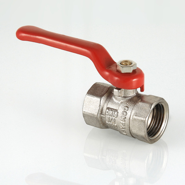 Кран 3/4" ВВ шаровый Valtec Compact (красная ручка) VT.090.N.05 Кран 3/4" ВВ шаровый Valtec Compact (красная ручка) VT.090.N.05