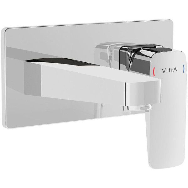 Смеситель для раковины Vitra Root Square хром (A42738EXP)