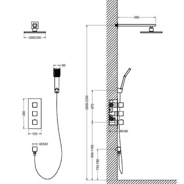 Душевая система Timo Tetra-Thermo золотая внеш.часть внутр.часть (SX-0179/17SM) Душевая система Timo Tetra-Thermo золотая внеш.часть внутр.часть (SX-0179/17SM)