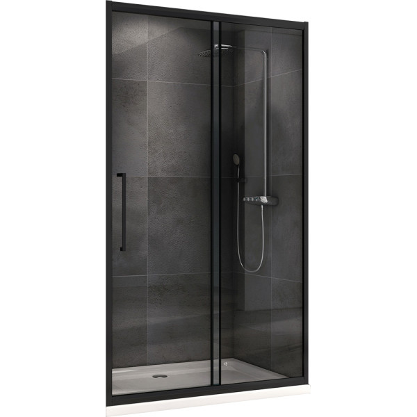 Душевая дверь Abber Schwarzer Diamant 170x195 стекло прозрачное, профиль черный (AG30170BH) Душевая дверь Abber Schwarzer Diamant 170x195 стекло прозрачное, профиль черный (AG30170BH)