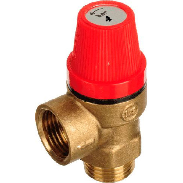 Клапан предохранительный 1/2"ВН TeRma 4 бар (34005) Клапан предохранительный 1/2"ВН TeRma 4 бар (34005)