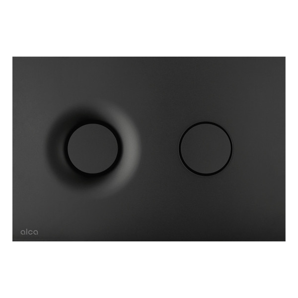 Клавиша смывная Alcaplast черная матовая (M1978)